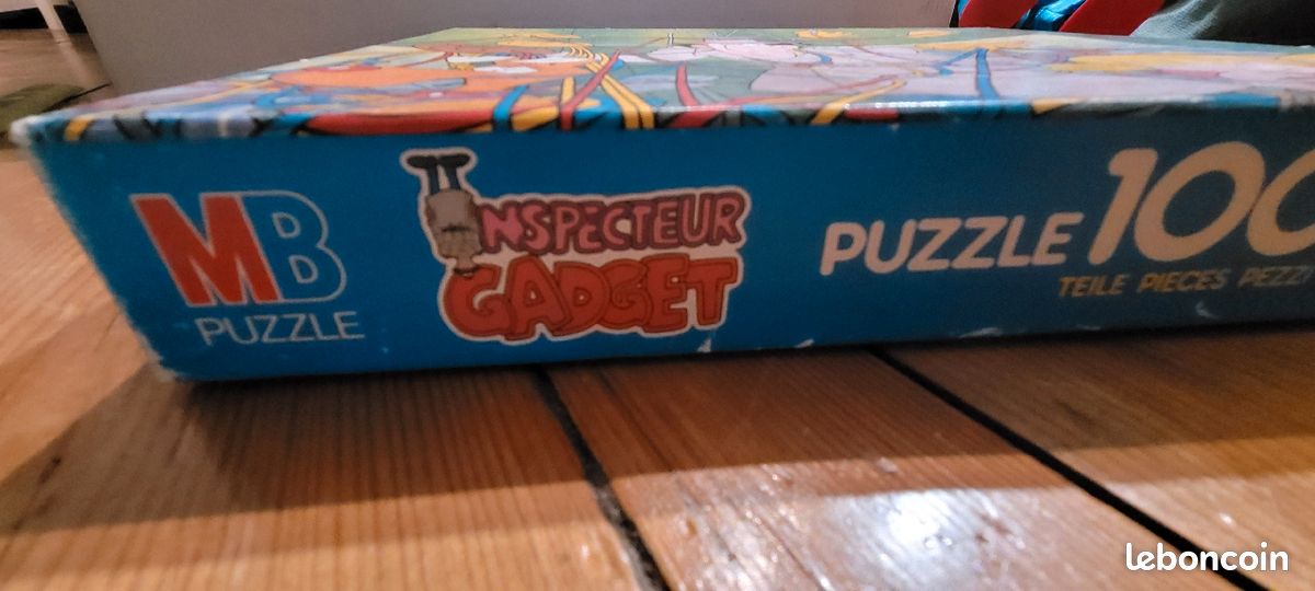 Jeu de societe puzzle vintage inspecteur gadget fr3 dessin animé
MB 100 pièces (image 5)