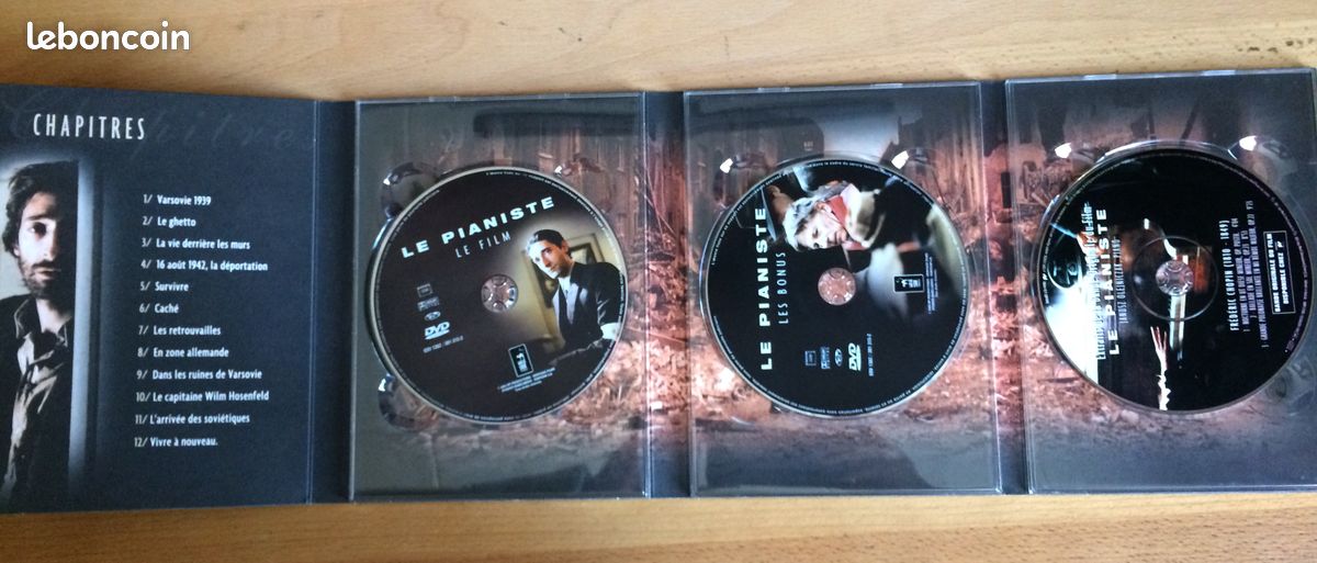 Coffret édition collector Le Pianiste, 3 DVD, roman polanski (image 6)