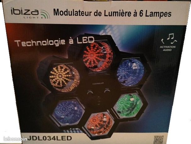 Modulateur De Lumière A 6 Lampes