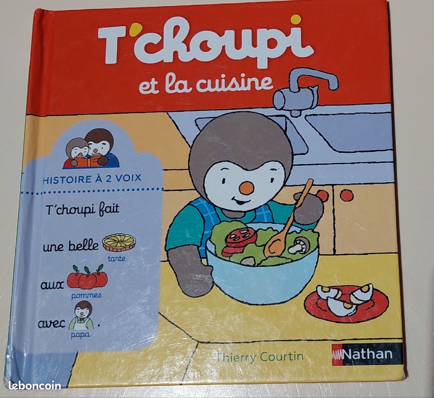 Livre Tchoupi n°15 - T'choupi et la cuisine (image 1)