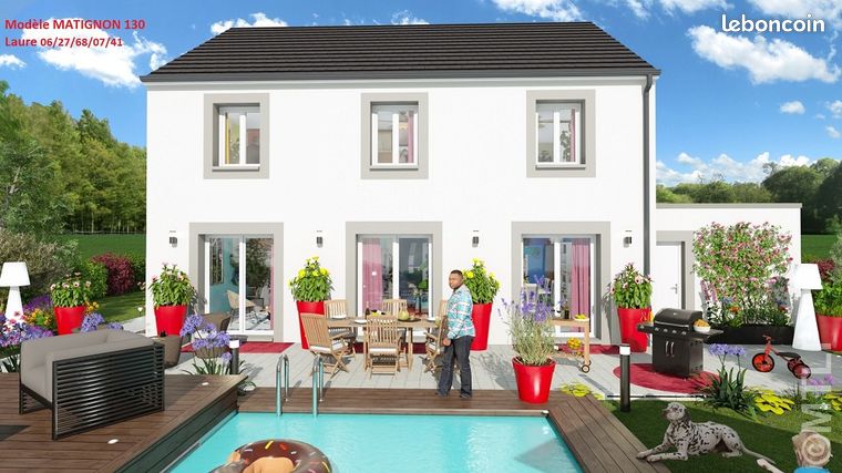 Maison a louer gonesse - 6 pièce(s) - 130 m2 - Surfyn
