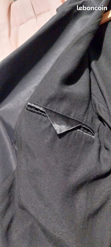 Trench homme noir 44/46 (image 13)