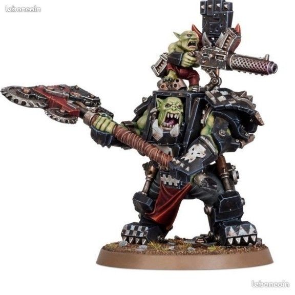 Warhammer 40k ork boyz et seigneur de guerre (image 1)
