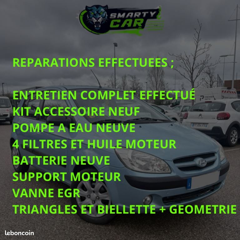 Hyundai Getz 1.5 CRDI 88 REVISION OK GARANTIE 1 AN (image 2)