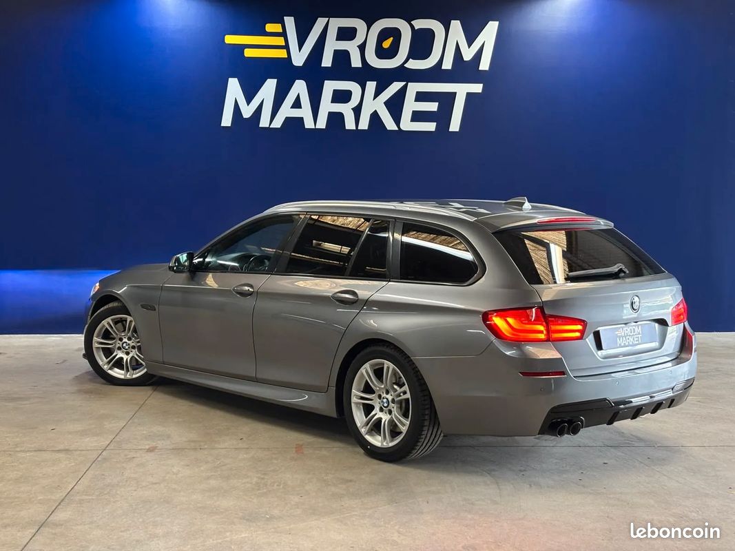 BMW Série 5 Touring 530D 258 ch M Sport, propulsion – 2013 – Suivi complet – Boîte auto – Soft Close – Caméra de recul – Sièges électriques (image 5)
