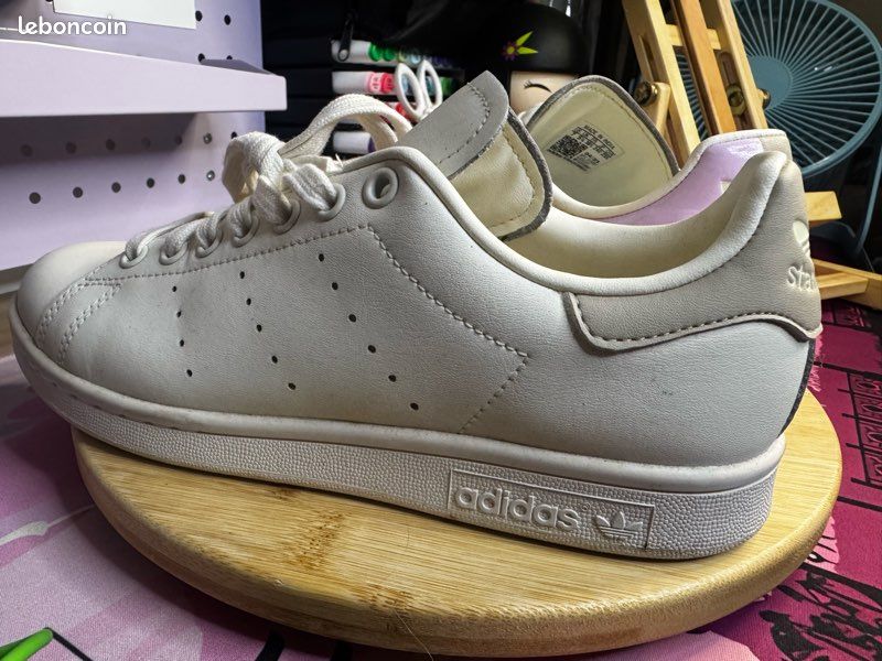 Ppsnabha Adidas Stan Smith Zebra Print Sneakers New Bold Stan