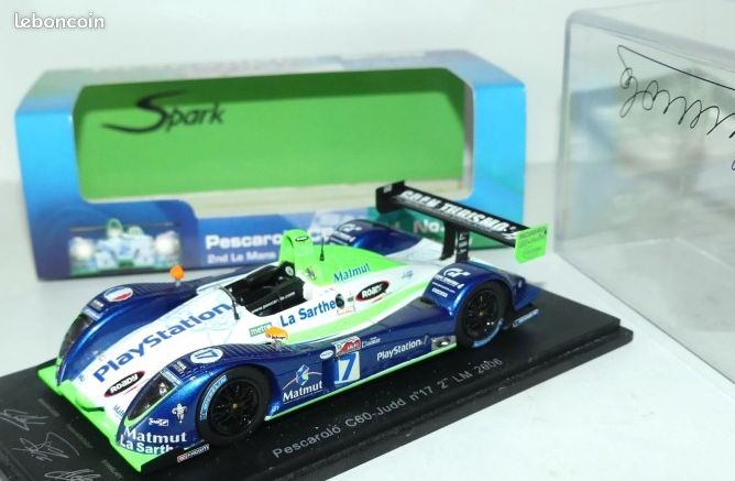 Pescarolo C60 Judd #17 – 2e 24h Le Mans 2006 – Spark 1/43 – Édition Limitée