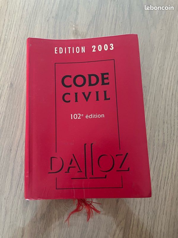 Code civil 102 édition (image 1)