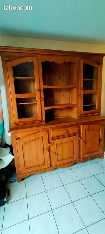 Beau vaisselier en bois / meuble en pin (image 2)