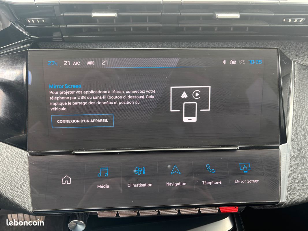 PEUGEOT 308 SW PHEV 180ch Allure e-EAT8 / Caméra / GPS / CarPlay / 2022 / 111 127kms (image 9)