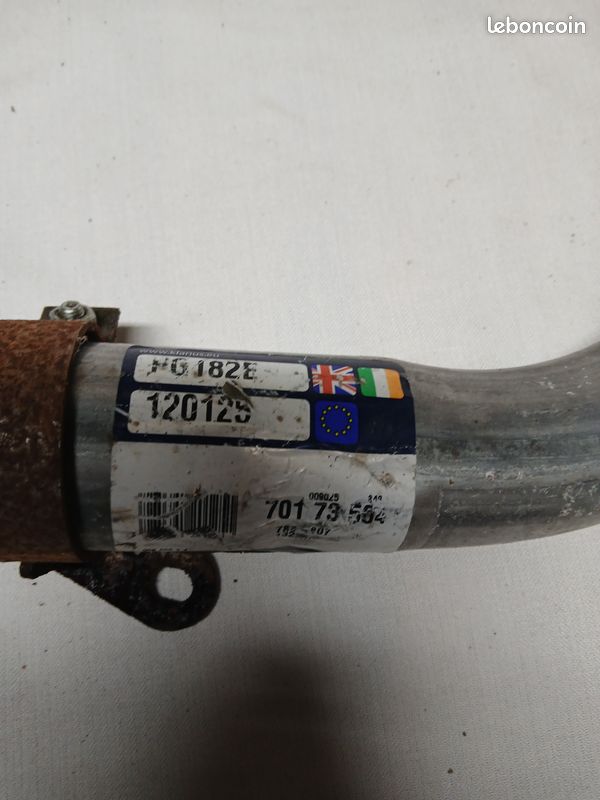 Tuyau D'échappement Sigam Pour Peugeot 205 D - Neuf Sous Emballage