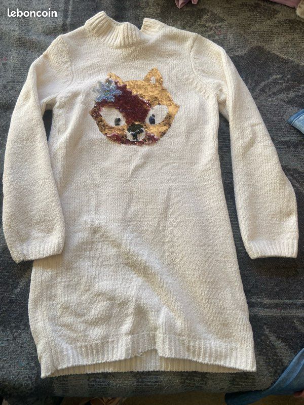 Pull enfant chat (image 1)