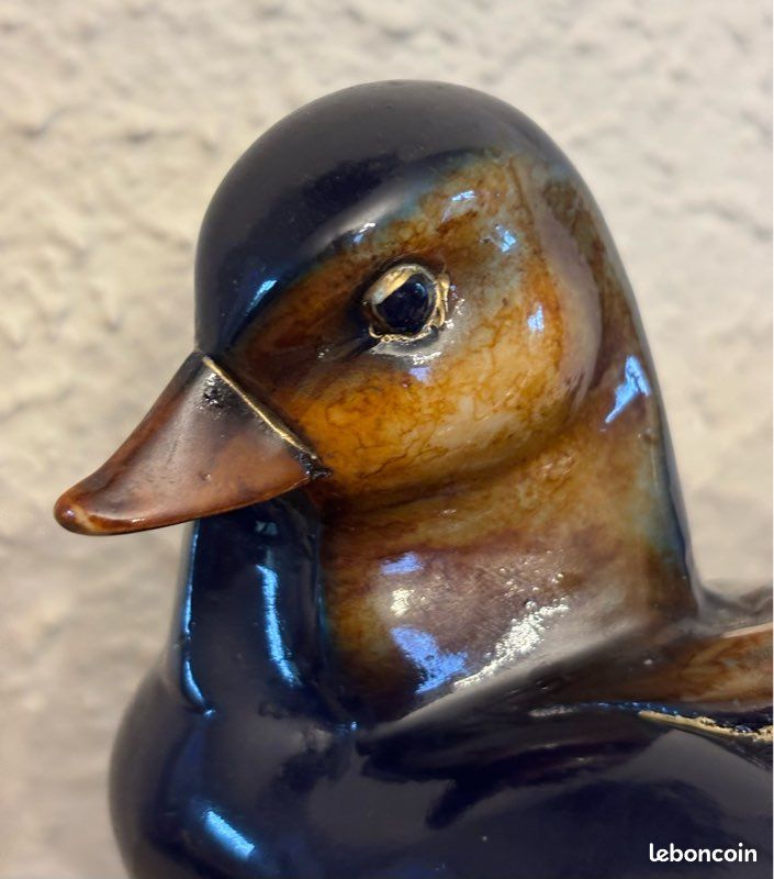 Très bel oiseau pattes en laiton? Poids 575gr (image 5)