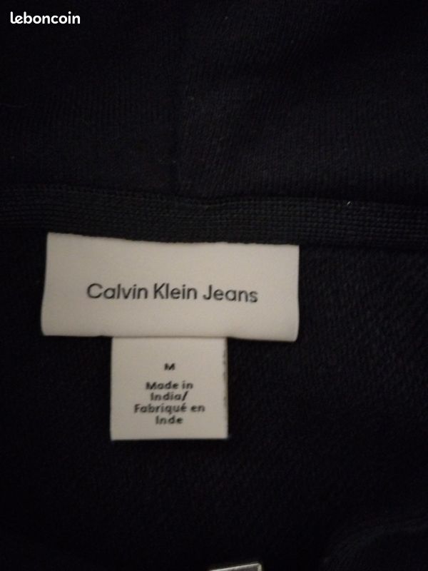 Sweat zippé Calvin Klein Jeans (image 3)