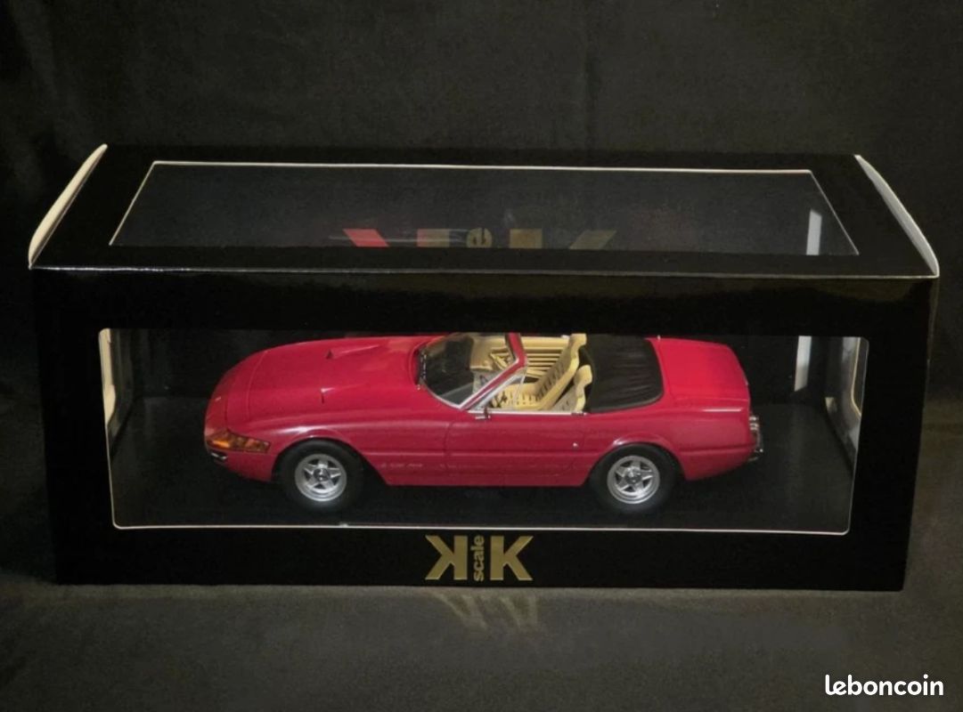 FERRARI 365 GTB/4 Daytona Coupé 2ème Série 1971 au 1/18 de KK-Scale