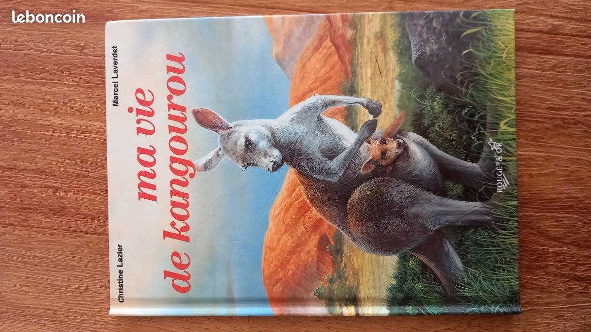 Lot de 3 livres "Ma vie de lion / kangourou / éléphant (image 3)