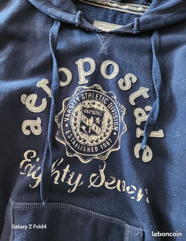 Sweat à capuche Aeropostale bleu (image 5)