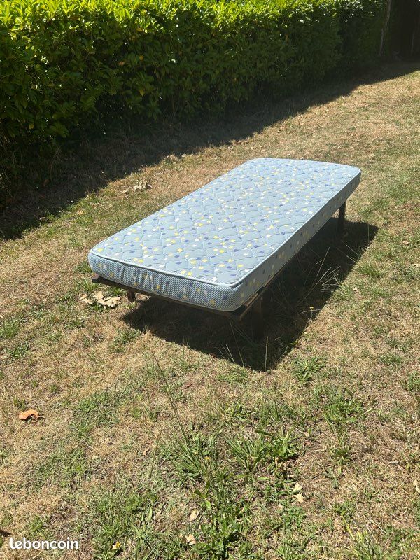 2 sommiers identiques avec matelas 90 x 190 (image 3)