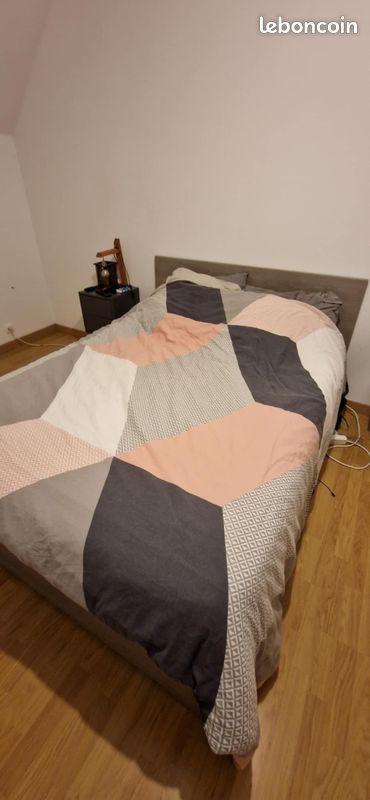 Lit sommier + matelas (image 2)