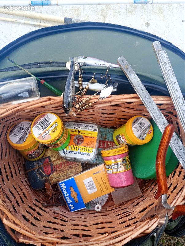 Lot De 100+ Leurres De Pêche Vintage Et Modernes Bagleys Rebelles