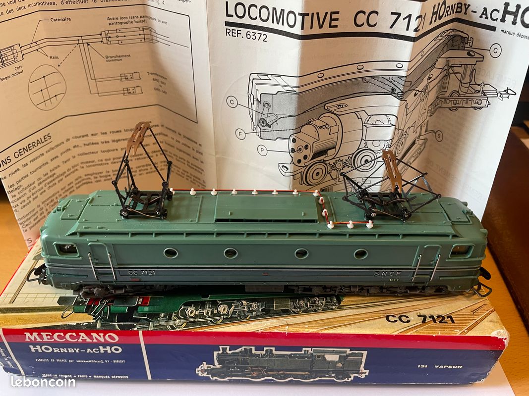 Voiture De Train Hornby Meccano ETA D4 27513 - Occasion, Bon état, Couleur Verte