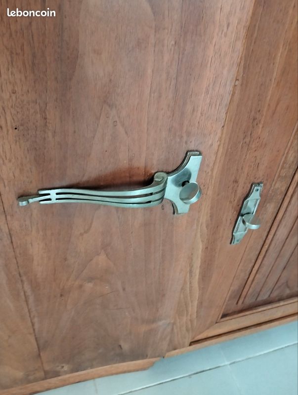Meuble Art Déco en bois massif (image 3)