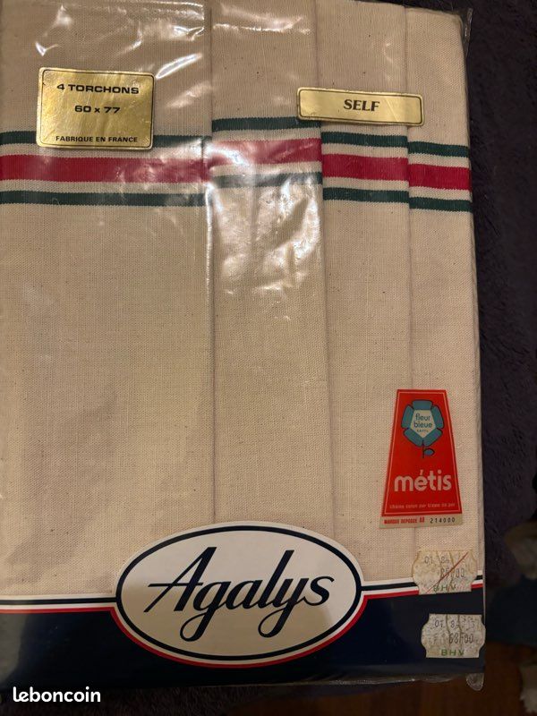 Agalys - Torchons métis anciens - neufs (image 1)