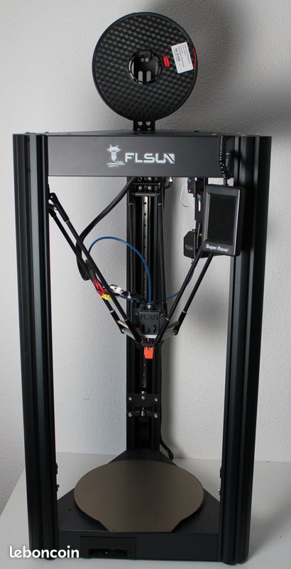 Imprimante 3D FLSUN Super Racer + bobines PLA - À réparer (image 1)