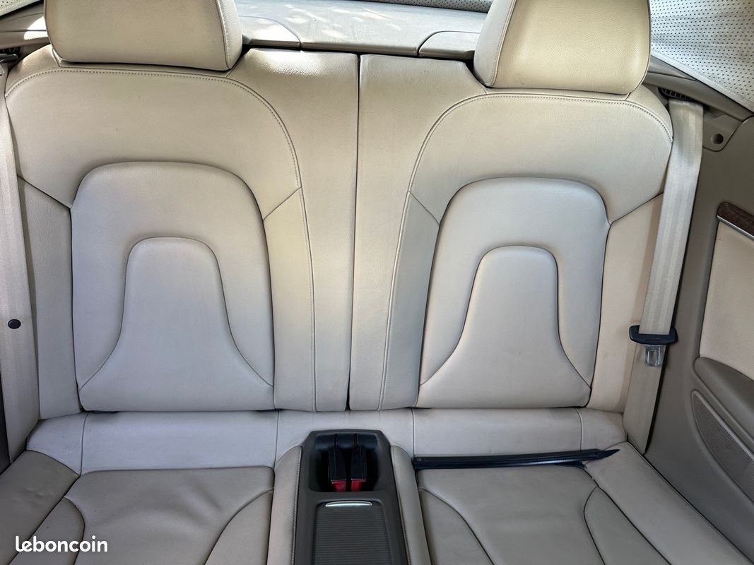 AUDI A5 DECAPOTABLE 2.0 TDI 177Ch - Radar Ar - Sièges Chauffants - Garantie 12 mois - (image 18)