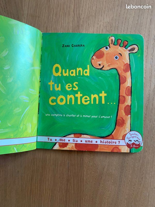 Livre pour petits « quand tu es content » (image 5)