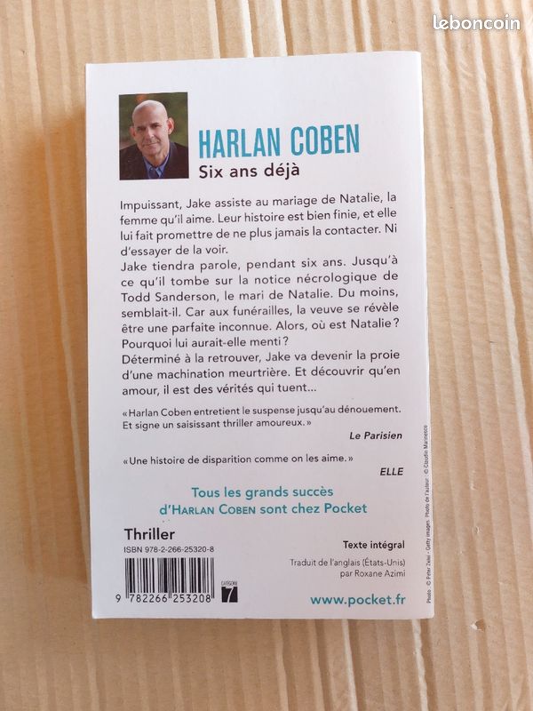 Lot de 5 livres policier (image 2)