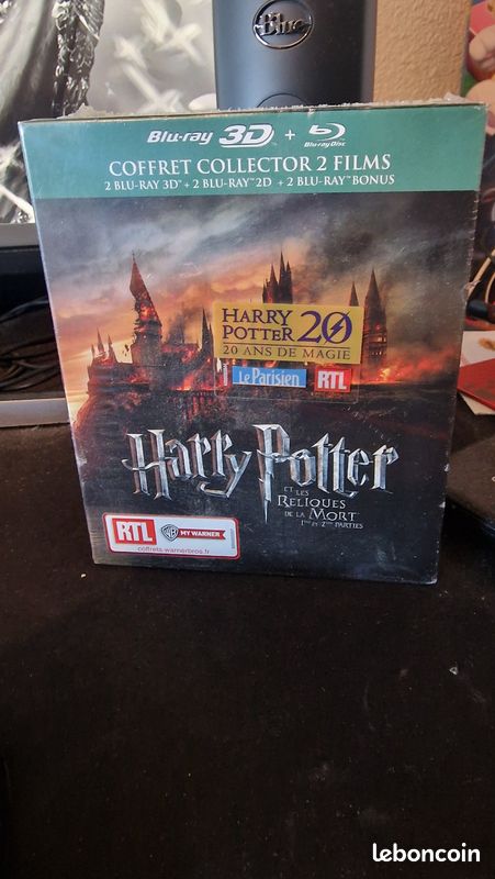 Harry Potter et les reliques de la mort partie 1 et 2 Blu ray + 3d (image 1)