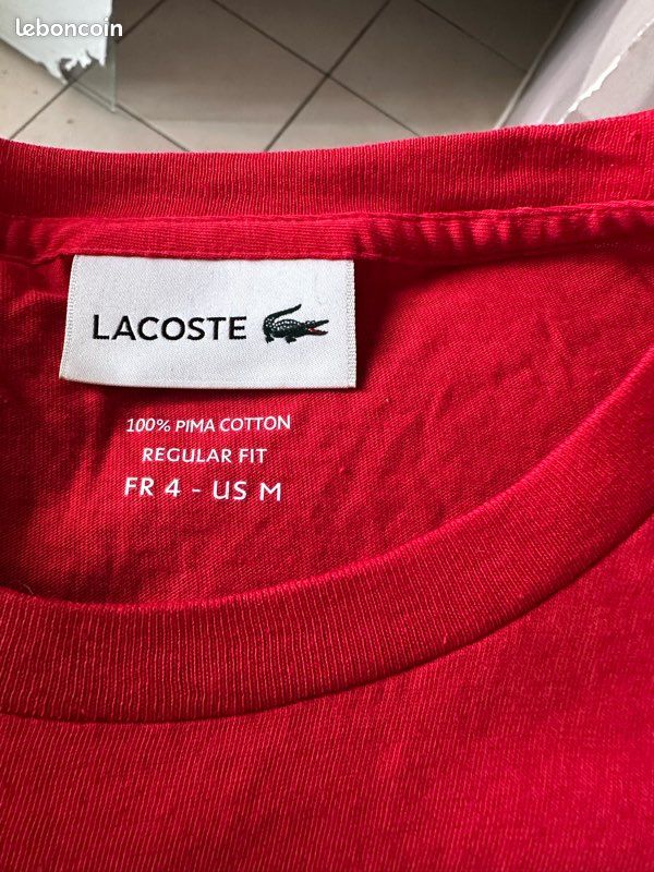 T-Shirt Lacoste M (image 2)