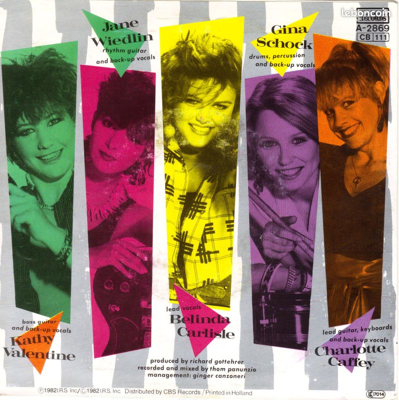 The go-go's disque vinyl 45 tours (image 2)