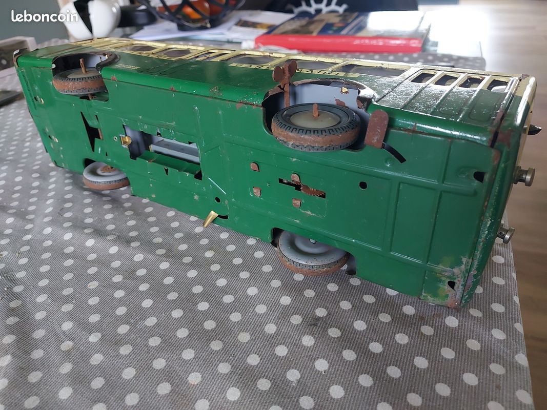 JOUSTRA BUS BROADWAY 2004 lithographié moteur mécanique Fonctionnement OK - TBE. EUR 140,00 - FR