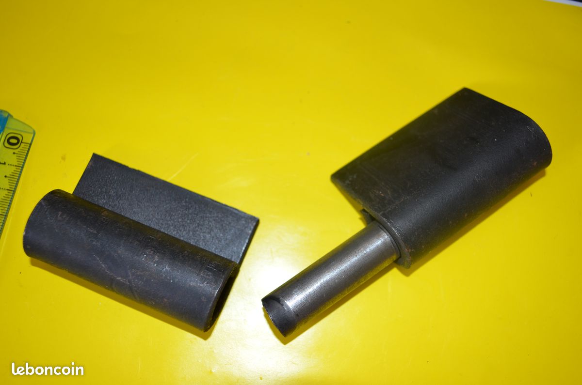 Paumelle à souder nœud plat réversible 140 mm (image 3)