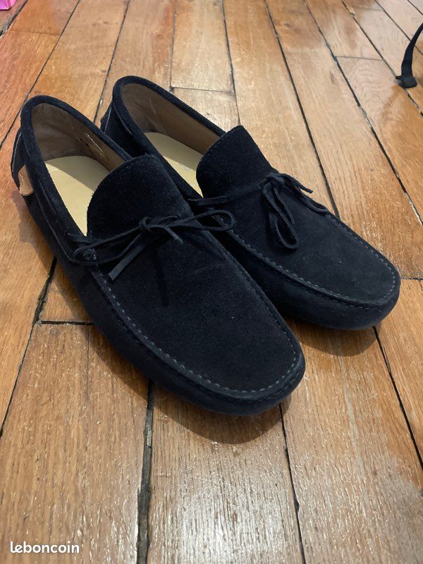 Mocassins bleu marine rettos Chaussures