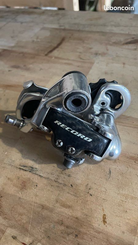Dérailleur Arrière Campagnolo Record Titane 10V – Vélo Route/Course (Occasion Italie)
