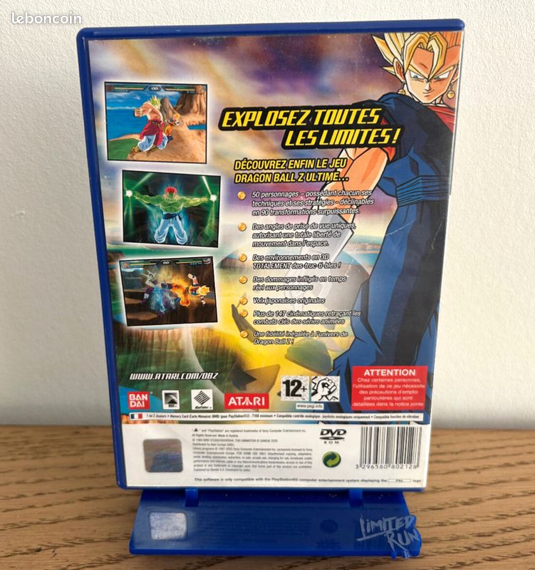 DBZ DRAGON BALL Z Budokai Tenkaichi Sony Ps2 Playstation 2 Slim EUR 12