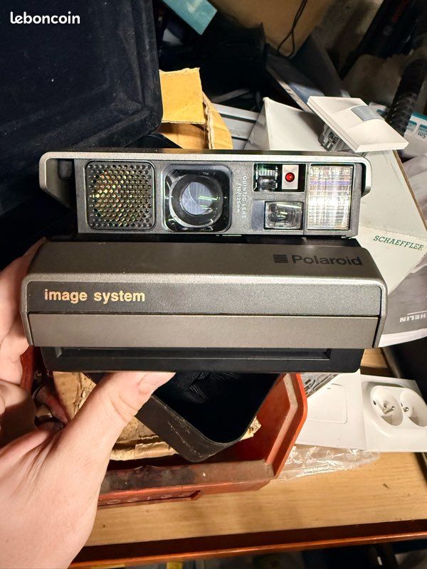 Vintage Polaroïd Image System Camera in Box