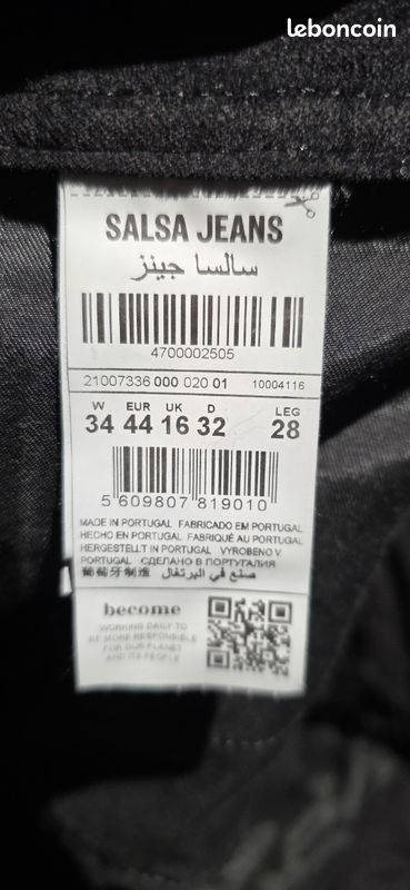 Pantalon Salsa Jeans (image 8)
