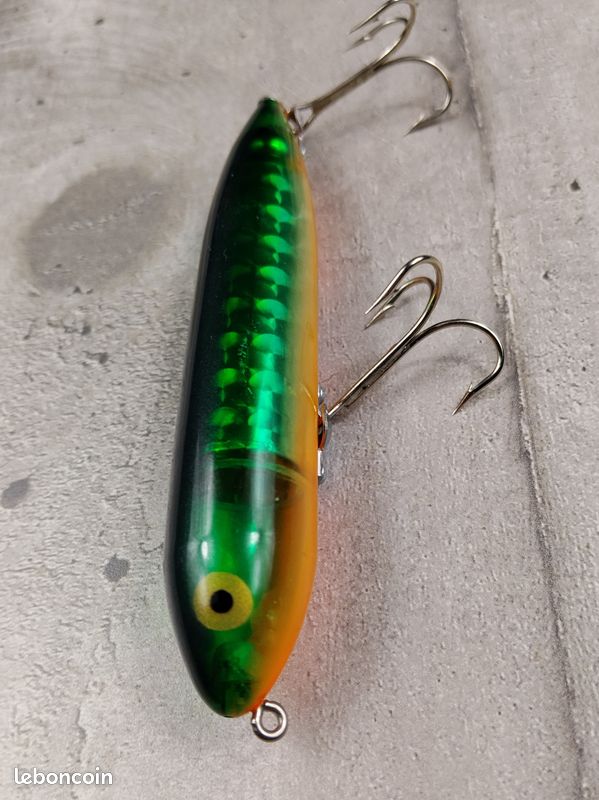 Heddon X9255C 4-1/2 Zara Spook 3/4 Oz Clair