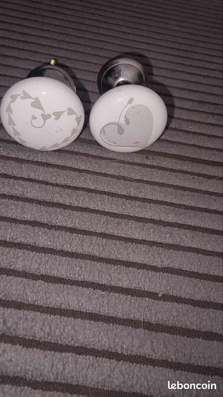 Boutons de porte porcelaine (image 4)
