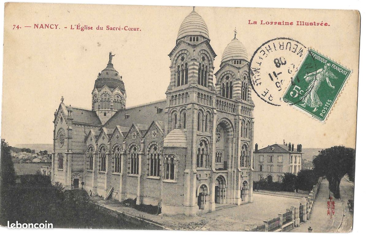 Lot de 136 cartes postales anciennes, theme : eglises, cathedrales, abbayes ... (image 5)