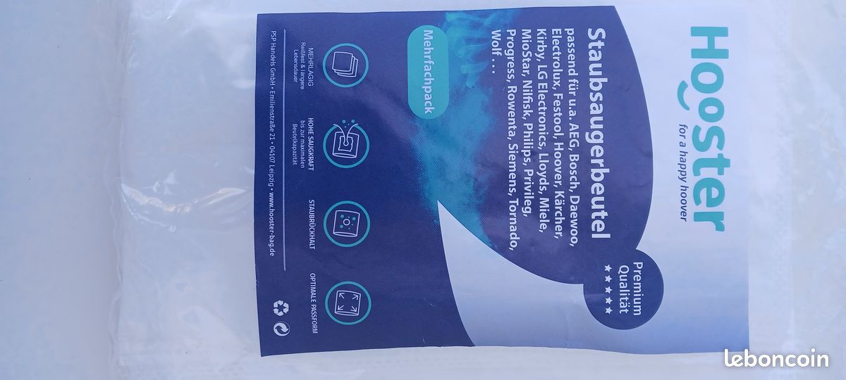 Sacs aspirateur x5 (image 1)