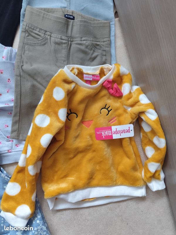 Lot vêtements fille 2/4 ans (image 4)