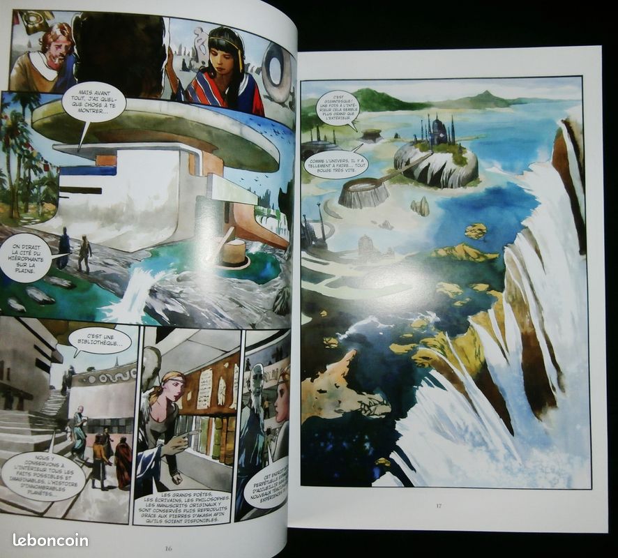 BD SF E.O "CONSTELLATION" avec dessin aquarellé et signature Vincent POMPETTI. Editions TARTAMUDO 2017 (image 8)