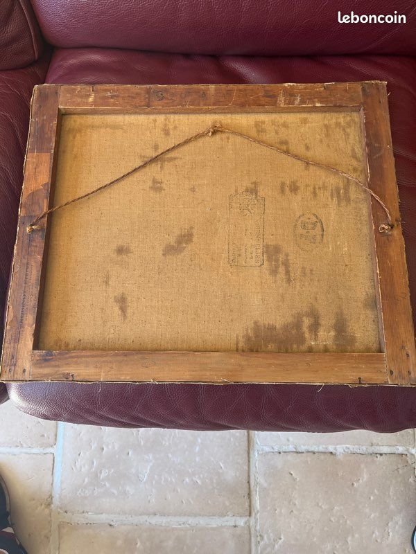 Tableau Marine au voilier de Blondeau (image 3)