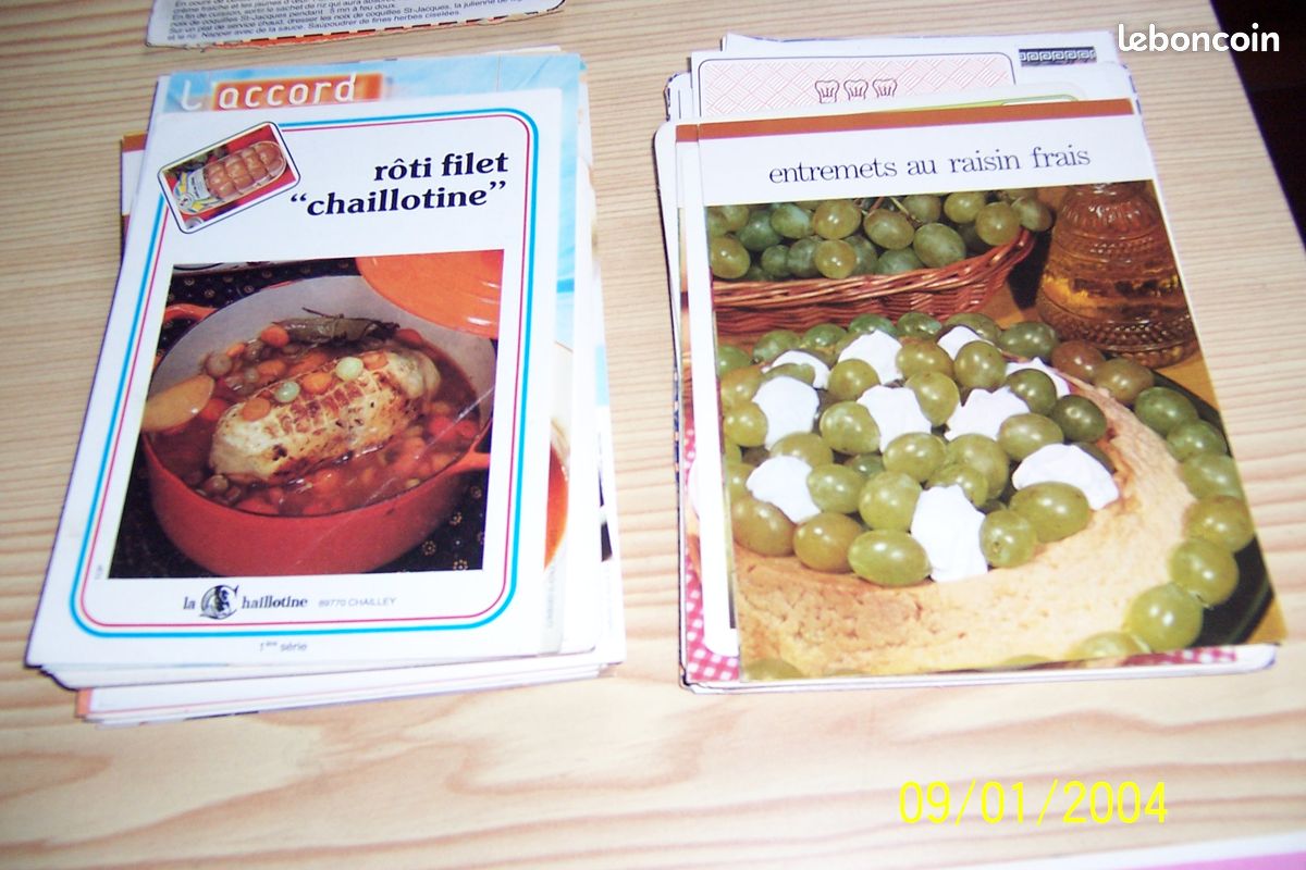 Boite et 100 fiches de cuisine (image 7)