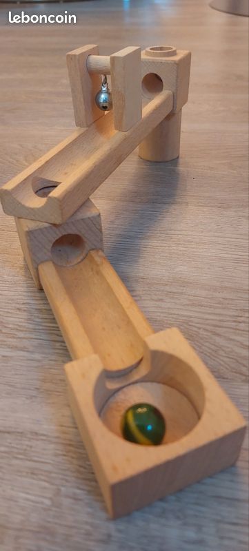 Circuit de billes en bois (image 2)
